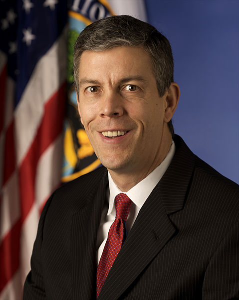 Arne Duncan, read his speech